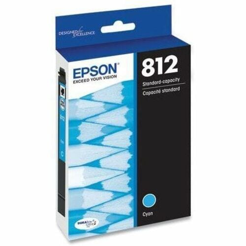 T812 STD CAP CYAN INK CARTRIDGE WITH SENSORMATIC
