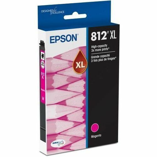 CARTOUCHE D'ENCRE MAGENTA HAUTE CAPACITÉ T812 AVEC SENSORMATIC