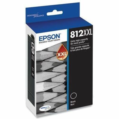 CARTOUCHE D'ENCRE NOIRE À CAPUCHON EXTRA HAUT T812 AVEC SENSORMATIC