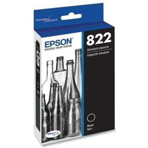 Epson T822 Original Standard Yield Inkjet Ink Cartridge - Bl