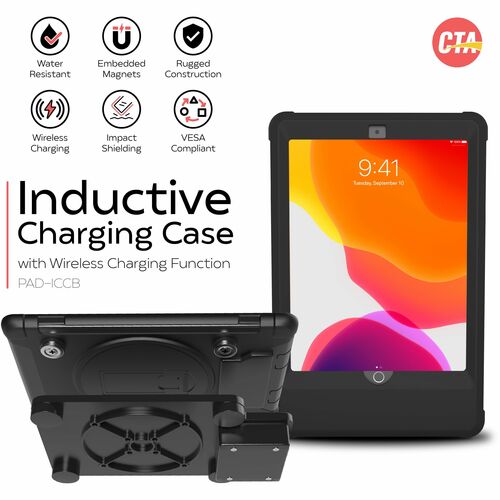 Estuche de carga inductiva digital CTA para iPad 10.2