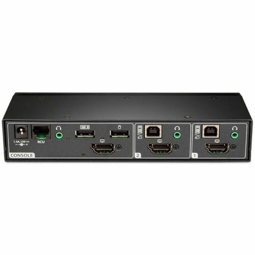 CONMUTADOR KVM SEGURO UNIVERSAL SC DE 2 PUERTOS DP/H DE PANTALLA ÚNICA PP4.0