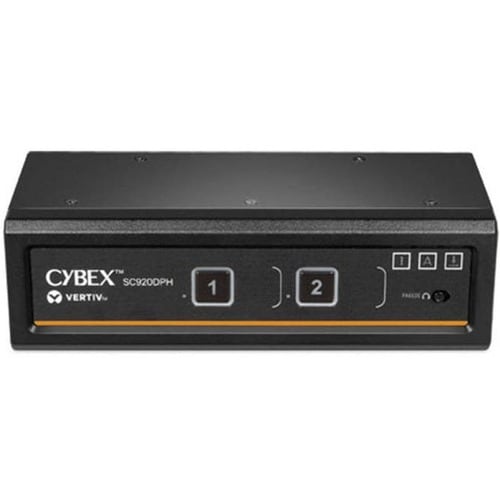 2PORT SC UNIVERSAL DP/H SECURE KVM SWITCH DUAL DISPLAY PP4.0