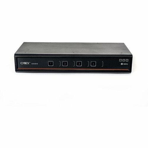 4PORT SC DVI SECURE KVM SWITCH DUAL DISPLAY PP4.0