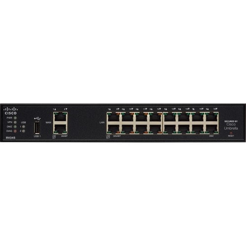 CISCO RV345 DUAL WAN GIGABIT VPN ROUTER REMANUFACTURED