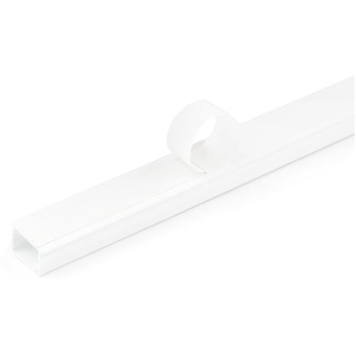 StarTech.com Cable Management Raceway with Adhesive Tape/Cover 3/4\"(19mm)W x 1/2\"(13mm)H