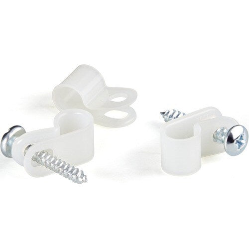 StarTech.com Lot de 100 serre-câbles à visser - Fixation/support de câble - Type R S