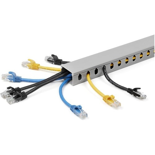 StarTech.com Cable Management Raceway with Cover 1-1/2"(38mm)W x 1"(25mm)H, 6.5f