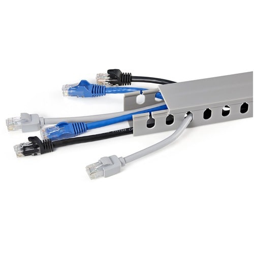 StarTech.com Cable Management Raceway with Cover 1-1/2"(38mm)W x 1"(25mm)H, 6.5f