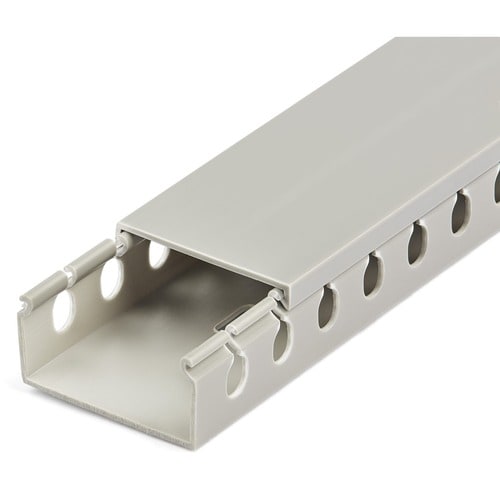 StarTech.com Cable Management Raceway with Cover 2"(50mm)W x 1"(25mm)H, 6.5ft(2m