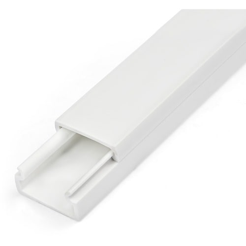 StarTech.com Cable Management Raceway w/Adhesive Tape and Cover 3/4"(19mm)W x 3/