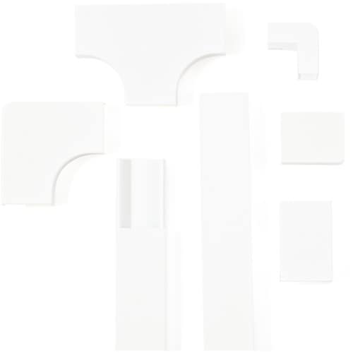 StarTech.com Cable Management Raceway w/Adhesive Tape and Cover 1-1/4\"(32mm)W x 3/8\"(11m