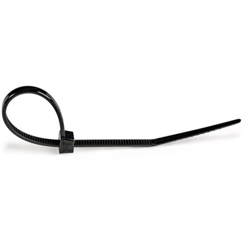 StarTech.com 4"(10cm) Cable Ties, 7/8"(22mm) Dia, 18lb(8kg) Tensile Strength, Ny