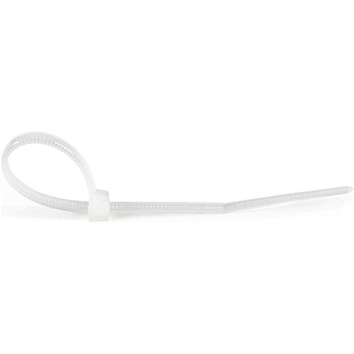 StarTech.com 4"(10cm) Cable Ties, 7/8"(22mm) Dia, 18lb(8kg) Tensile Strength, Ny