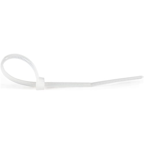 StarTech.com 4\"(10cm) Cable Ties, 7/8\"(22mm) Dia, 18lb(8kg) Tensile Strength, Nylon Self