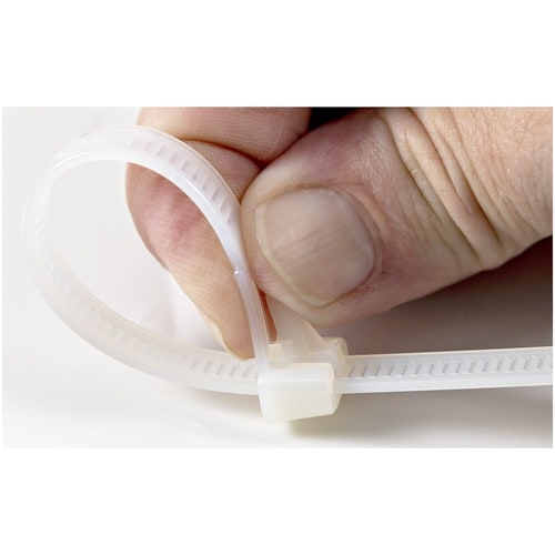 StarTech.com 10\"(25cm) Reusable Cable Ties, 2-1/2\"(65mm) Dia. 50lb(22Kg) Tensile Strengt