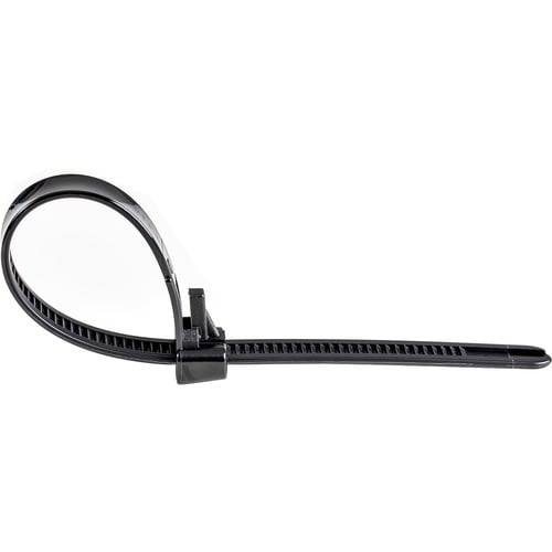 StarTech.com 10\"(25cm) Reusable Cable Ties, 2-1/2\"(65mm) Dia. 50lb(22Kg) Tensile Strengt