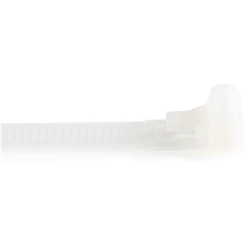 Bridas reutilizables StarTech.com de 20 cm (8"), 50 mm (1-7/8") de diámetro y 22 kg (50 lb) de resistencia a la tracción