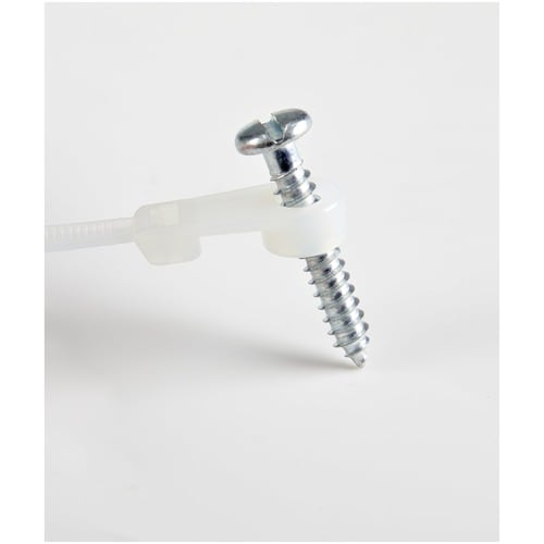 Bridas StarTech.com de 20 cm (8") con orificio de montaje, 52 mm (2") de diámetro, 22 kΩ (50 lb)