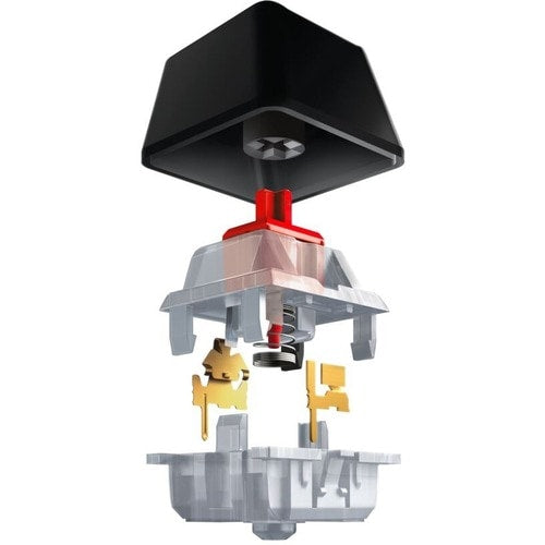 K845 MECHANICAL ILLUMINATEDRED SWITCHES MULTI 4