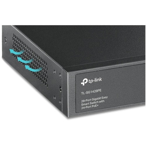 28PORT GB EASY SMART SWITCH W/24PORT POE+