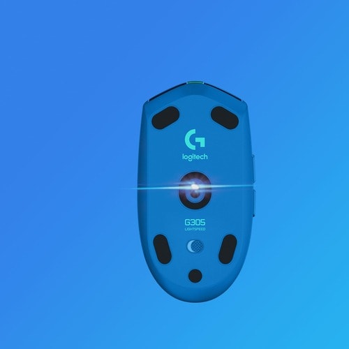 SOURIS DE JEU LOGITECH G305 LIGHTSPEED WRLS BLEUE
