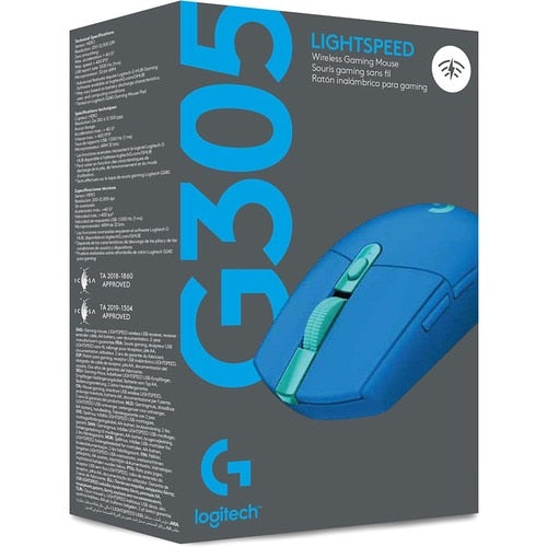 SOURIS DE JEU LOGITECH G305 LIGHTSPEED WRLS BLEUE