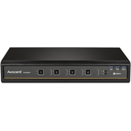 4PORT SV UNIVERSAL DP/H KVM SWITCH DUAL DISPLAY