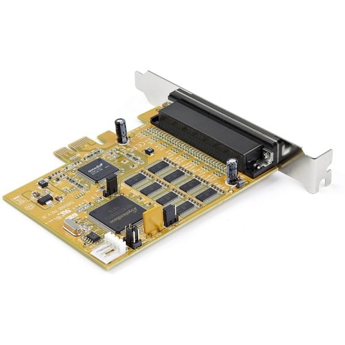 StarTech.com 8-Port PCI Express RS232 Serial Adapter Card, PCIe to DB9