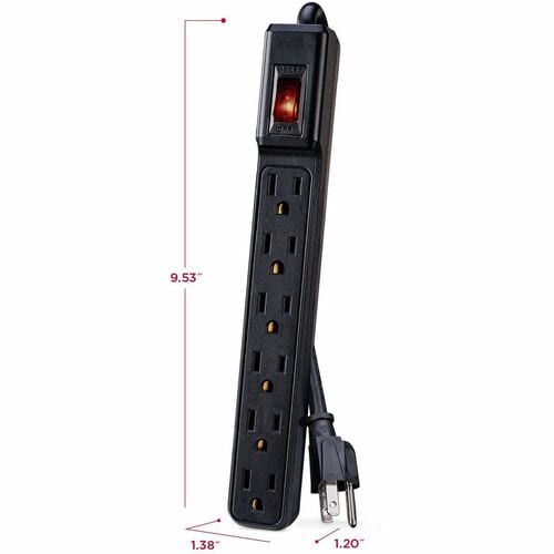 Cyber Power CyberPower GS608B Power Strips 6 Outlet Power Strip - 8 ft