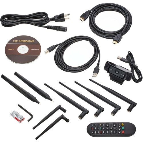 65IN UHD ULTRA SLIM IR TOUCH 4K 1300 1 DMTP65OPS INTERACTIVE W PC