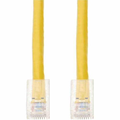 Câble Ethernet PVC Cat 6 jaune AddOn 3 pieds non