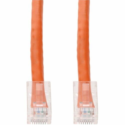 Câble Ethernet AddOn 8 pieds orange CAT 6A PVC non