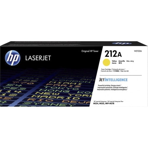CARTOUCHE DE TONER LASERJET ORIGINALE JAUNE 212A