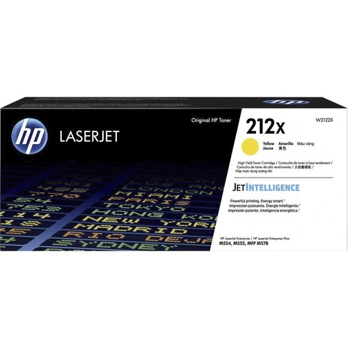 CARTOUCHE DE TONER LASERJET JAUNE ORIGINALE 212X