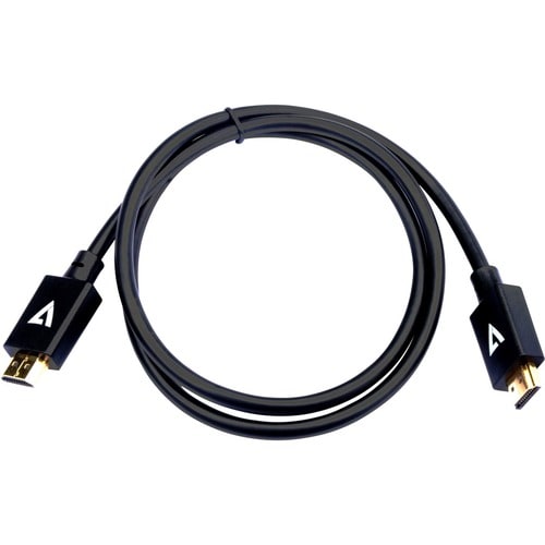 Câble vidéo noir V7 Pro HDMI mâle vers HDMI mâle 1 m