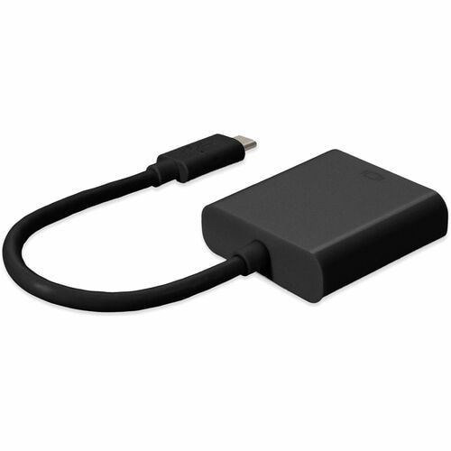 AddOn 20cm (8in) USB 3.1 Type (C) Male to HDMI Female Black Adapter Cable - 1 x USB 3.1 Ty