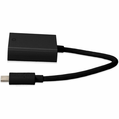 AddOn 20cm (8in) USB 3.1 Type (C) Male to HDMI Female Black Adapter Cable - 1 x USB 3.1 Ty