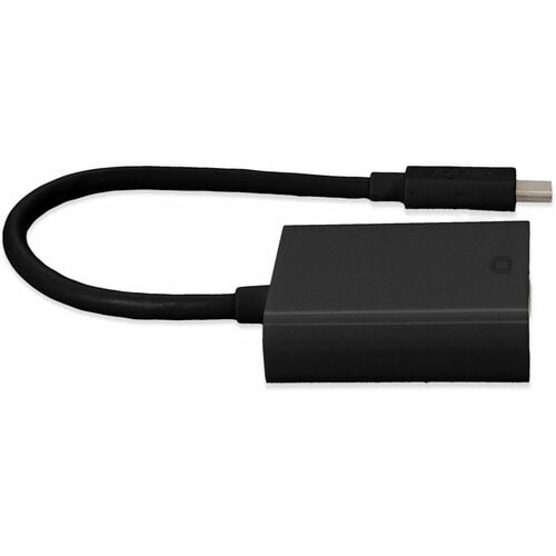 AddOn 20cm (8in) USB 3.1 Type (C) Male to HDMI Female Black Adapter Cable - 1 x USB 3.1 Ty