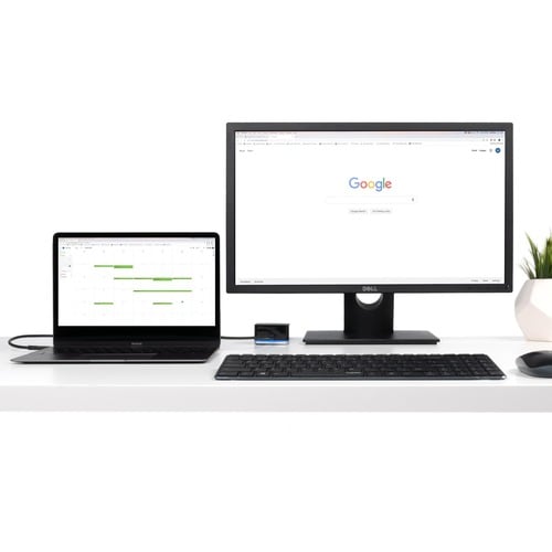 Estación de acoplamiento enchufable