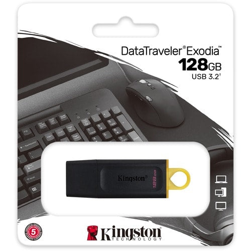 EW EBI/LVS KINGSTON 128GBUSB3.2 GEN1 DATATRAVELER