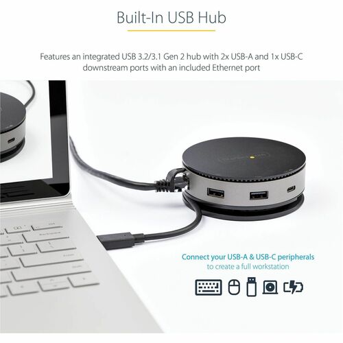 Adaptateur multiport USB-C StarTech.com - Type USB