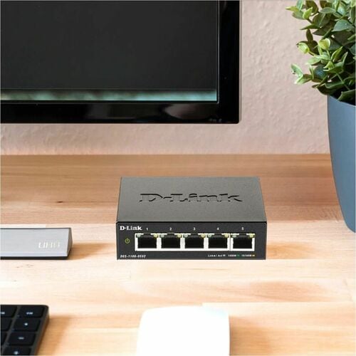 1100 SERIES SMART MANAGED 5PORT GIGABIT DESKTOP SWITCH V2
