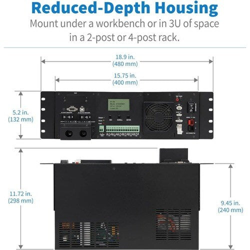 UPS SmartPro SMART1524ET de 1500 VA para montaje en rack de Tripp Lite by Eaton - 3