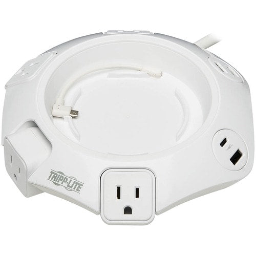 Tripp Lite by Eaton Protect It! TLP48USBCUFO 4-Outlet Surge Suppressor