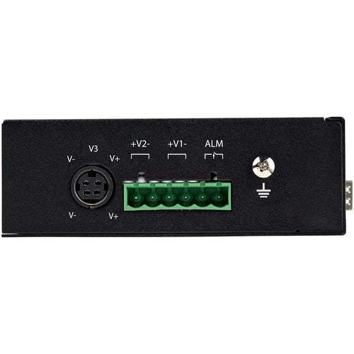 COMMUTATEUR ENET INDUSTRIEL 5 PORTS GIGABIT 5 EMPLACEMENTS POE + 2 SFP