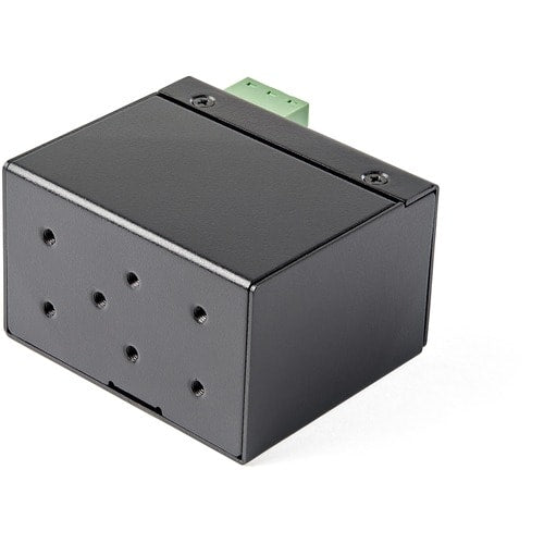 StarTech.com PoE+ Industrial Fiber to Ethernet Media Converter 30W - SFP to RJ45
