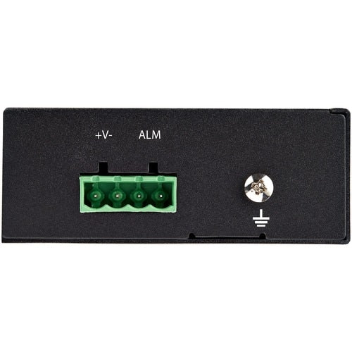 StarTech.com PoE+ Industrial Fiber to Ethernet Media Converter 60W - SFP to RJ45