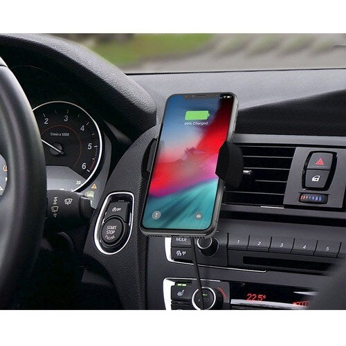 Cargador inalámbrico ALOGIC Rapid Air Vent Mount con tecnología Qi - 5 V