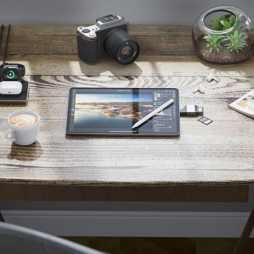 ALOGIC Ultra Mini USB-C to SD and Micro SD card reader Adapter - 5 GB/s - SD, microSD - US